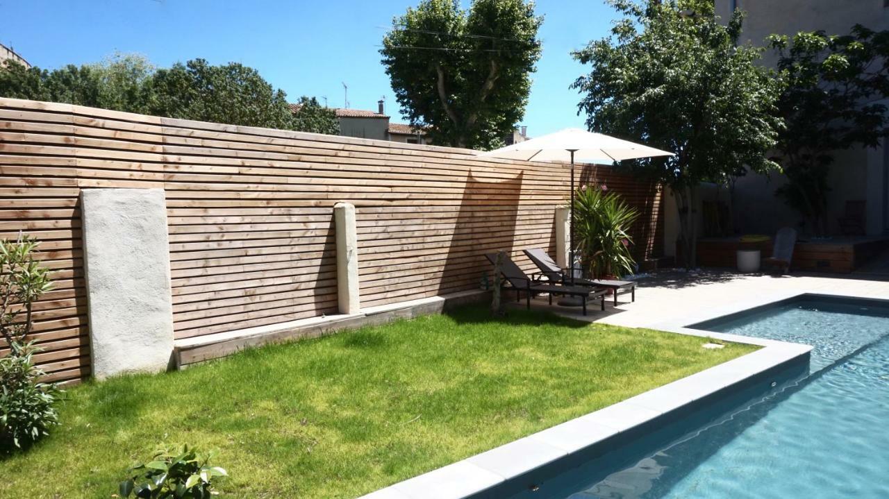 La Domitia - Maison D'Hotes, Massages & Bien-Etre Montbazin Exterior foto